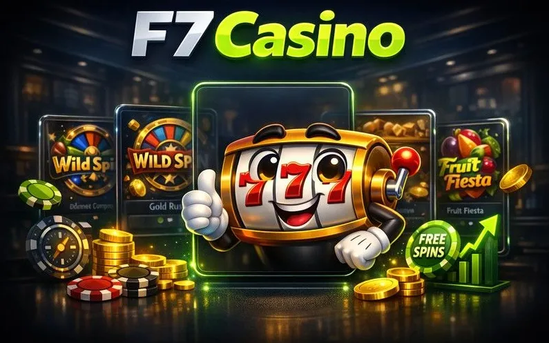 F7 Casino mobile app on smartphone