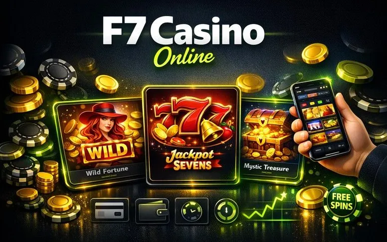 F7 Casino deposit page banner