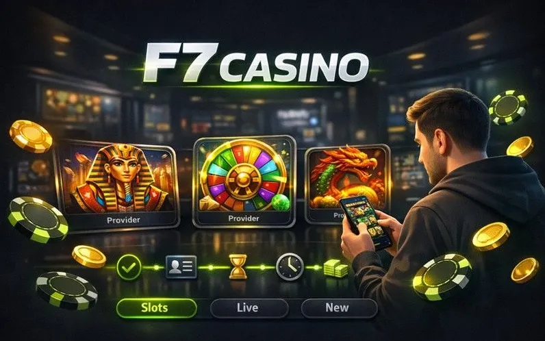 F7 Casino home hero banner