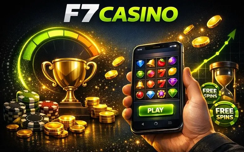 F7 Casino login page hero banner