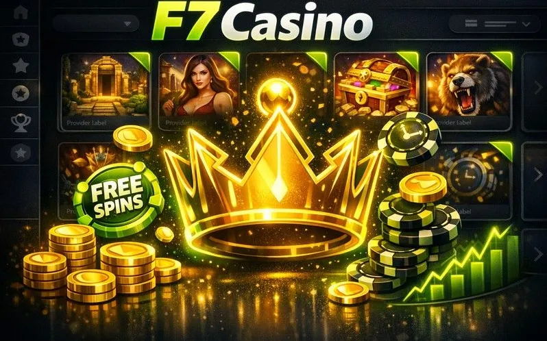 F7 Casino registration page banner